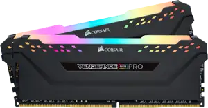 Memorija Corsair VENGEANCE RGB PRO 16GB (2 x 8GB) DDR4 DRAM 2666MHz PC4-21300 CL16, 1.2V, CMW16GX4M2A2666C16
