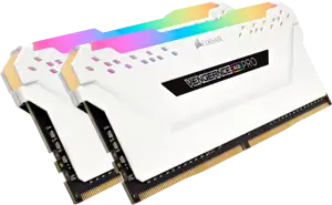 Memorija Corsair VENGEANCE RGB PRO 16GB (2 x 8GB) DDR4 DRAM 3200MHz PC4-25600 CL16, 1.2V / 1.35V, CMW16GX4M2C3200C16W