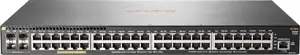 Aruba switch upravljivi L3, 2930F 48G PoE+ 4SFP JL262A