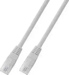 U/UTP prespojni kabel Cat.6 PVC CCA AWG24, bijeli, 3,0 m