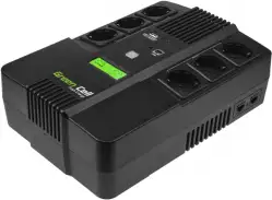 Green Cell UPS AiO 800VA/480W, Line Interactive AVR, LCD