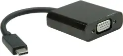 Roline VALUE adapter USB3.1 Type C - VGA, 0.15m