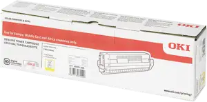 Oki toner za C834/844, žuti, 10k