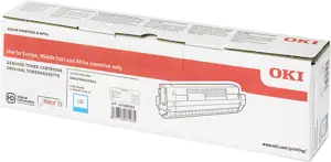 Oki toner za C824/834/844, cyan, 5k
