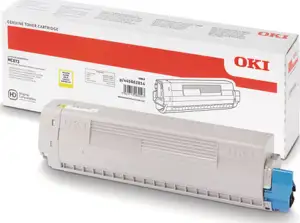 Oki toner za MC873, žuta, 10k