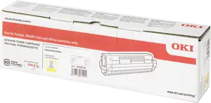 Oki toner za C824/834/844, žuti, 5k