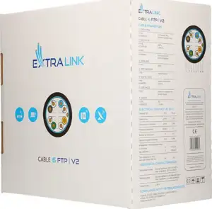 ExtraLink CAT6 FTP (F UTP) V2 Outdoor Twisted Pair 305M