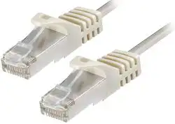 Transmedia CAT6a SFTP Patch Cable 0,5m white