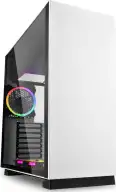 Sharkoon PURE STEEL RGB Midi Tower ATX kućište, prozirna bočna stranica, bez napajanja, bijelo