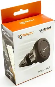 Držač za smartphone SBOX PSM-201, za auto, magnetni, crni