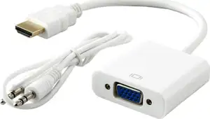 SBOX adapter HDMI - VGA, audio, 15 cm