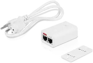 Ubiquiti Networks Gigabit POE adapter 24V 0,3A (7W), White