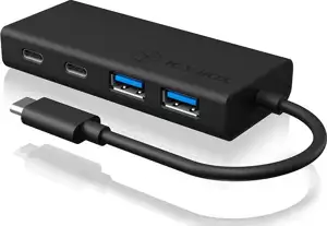 ICY HUB1426-CPD USB 3.0 hub, 2x USB-A + 2x USB-C