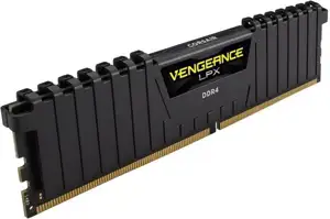 Memorija Corsair Vengeance LPX, 32GB, 32 GB, 4 x 8 GB, DDR4, 2666 MHz, 288-pin DIMM, Black, CMK32GX4M4A2666C16