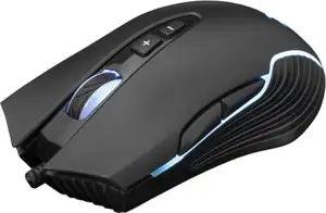 WHITE SHARK RGB gaming miš AZARAH crni 6400dpi