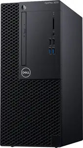 DELL OptiPlex 3070 MT CTO w/260W, Intel Core i7-9700 (8 Cores/12MB/8T/3.0GHz to 4.7GHz/65W), 32GB (2x16GB) 2666MHz DDR4, M.2 256GB PCIe NVMe, Intel UHD 630, TPM, DVDRW, VGA, K+M, Win10Pro, 3Y