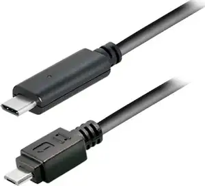 Transmedia USB type C plug - USB 2.0 type B Micro B plug, 2,0 m