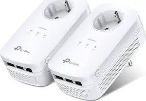 TP-Link AV1300 3-port Gigabit Passthrough Powerline Starter Kit