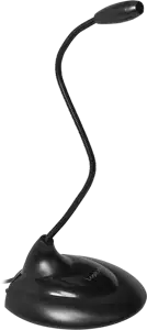 LogiLink HS0047, PC microphone, -58 dB from 100 to 16,000 Hz, Omnidirectional, 2200 ohms, Wired