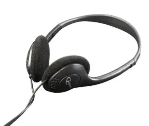 Gembird Stereo headphones with volume control, black color