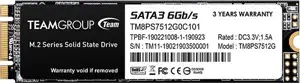 Teamgroup 512GB SSD MS30 M.2 2280 SATA3, TM8PS7512G0C101