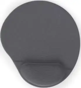 Gembird Gel mouse pad with wrist support, grey