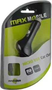 MAXMOBILE AUTO PUNJAČ ZA MICRO USB 1000mAh CLT-96