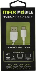 MAXMOBILE DATA KABEL USB 2.0 TYPE C 1m bijeli
