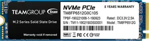 Teamgroup 512GB M.2 NVMe SSD MP33 3D NAND 2280, TM8FP6512G0C101