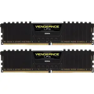 Memorija Corsair DDR4 8GB PC 2666 CL16 CORSAIR KIT (2x4GB) VengeanceT Black retail, CMK8GX4M2A2666C16