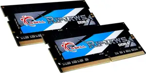 Memorija za prijenosno računalo G.Skill Ripjaws 8 GB, kit(2x4 GB), DDR4, 2400 MHz, 260-pin SO-DIMM , F4-2400C16D-8GRS