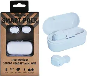 Slušalice SMART PACK Bluetooth, in-ear, wireless, mikrofon, bijele