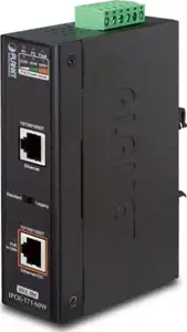 Planet Industrial Single Port GbE Ultra 60W PoE Injector