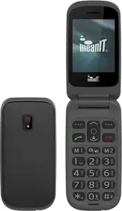 Mobitel MEANIT Senior Flip 1, Dual SIM, crni