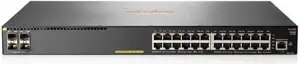 Switch HPE Aruba 2930F 24G PoE+ 4SFP+ RM, JL255A