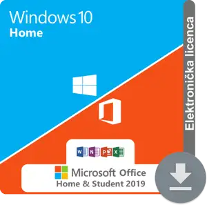 Windows 10 Home + MS Office 2019 Home and Student ESD kombo