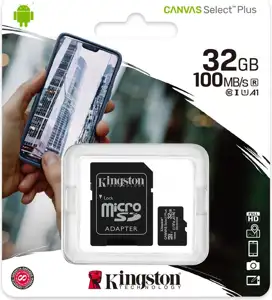 KINGSTON 32GB micSDHC Canvas Select Plus