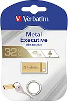 Verbatim USB3.0 Store'n'Go Metal Executive 32GB, zlatni