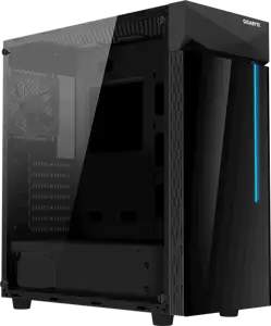 Gigabyte C200 GLASS ATX RGB illuminated housing, black