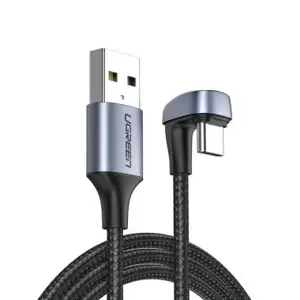 UGREEN USB-A 2.0 to USB-C corner cable 1m