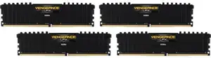 Memorija Corsair Vengeance LPX 64GB DDR4-2400, 64 GB, 4 x 16 GB, DDR4, 2400 MHz, 288-pin DIMM, Black , CMK64GX4M4A2400C14