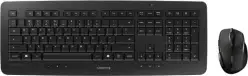 Cherry DW-5100 bežična tipkovnica + miš, crna