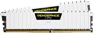 Memorija PC-25600, 16 GB, CORSAIR CMK16GX4M2B3200C16W Vengeance LPX White, DDR4 3200Mhz, 2x8GB kit
