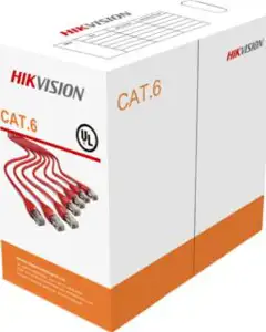 HikVision 305 m CAT6 UTP Network Cable Solid Copper Core (Cable Orange)