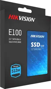 Hikvision E100 SSD 512GB, 2,5