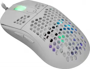 WHITE SHARK RGB gaming miš GALAHAD bijeli 6400dpi