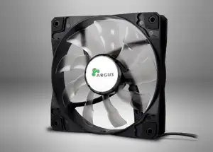 Ventilator INTER-TECH Argus L-12025 BL, 120mm, 1200 okr/min, crno