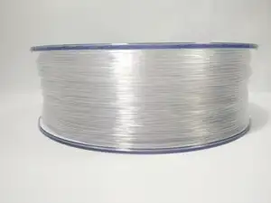 Filament for 3D, PET-G, 1.75 mm, 1 kg, transparent