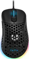 Sharkoon Light2 200 optički igraći miš, RGB, 16000dpi, USB, crni