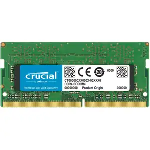 CRUCIAL 32GB Single DDR4 3200MHz SODIMM, CT32G4SFD832A